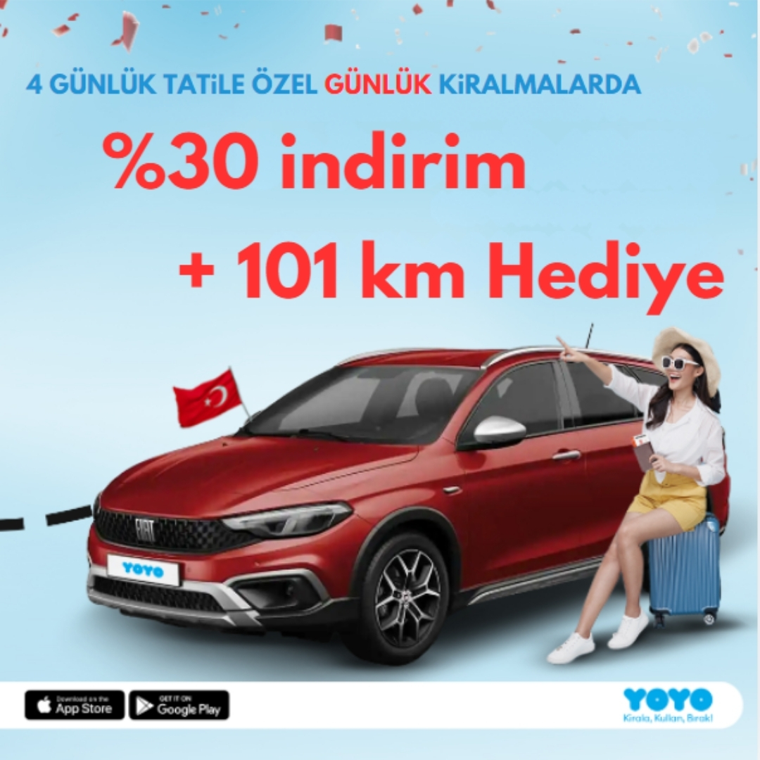 101 km hediye